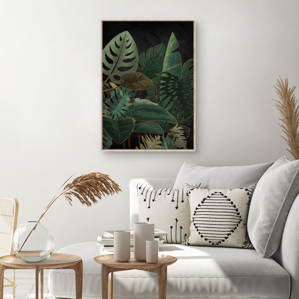 Tableau Feuilles luxuriantes