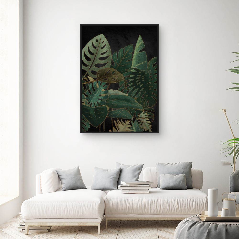 Tableau Feuilles luxuriantes