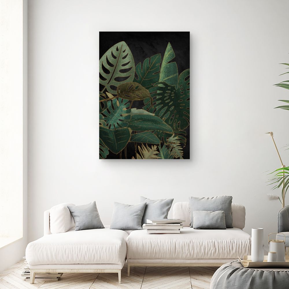 Tableau Feuilles luxuriantes