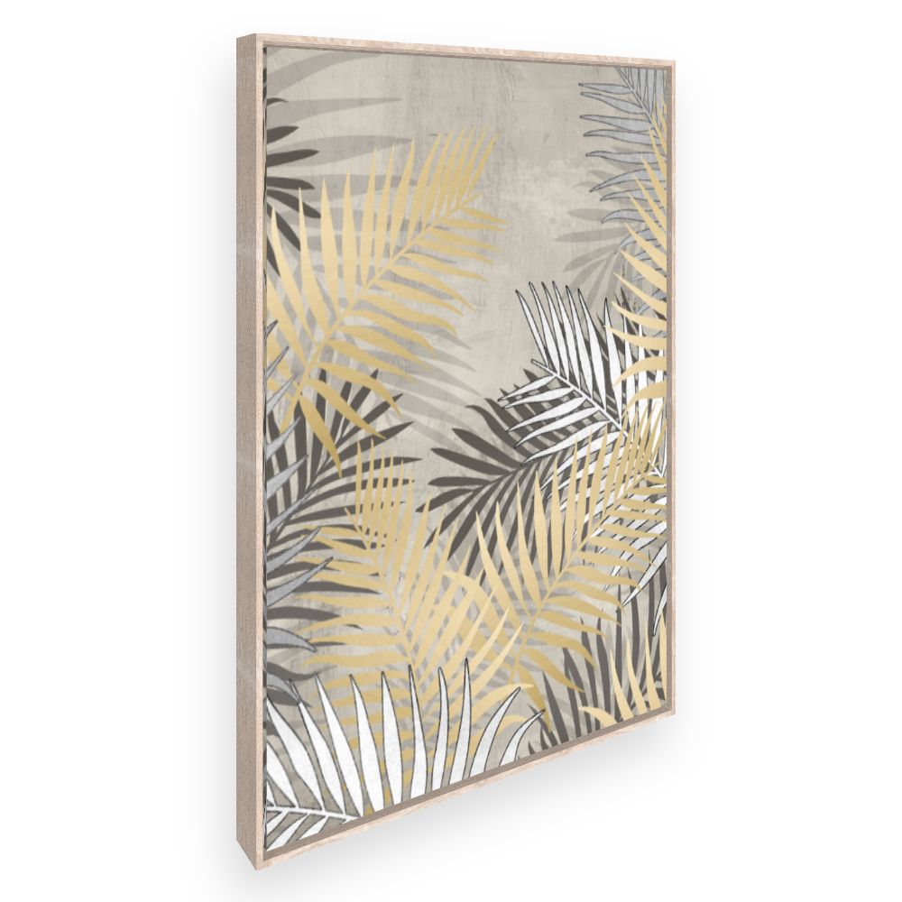 Toile Feuilles élégantes