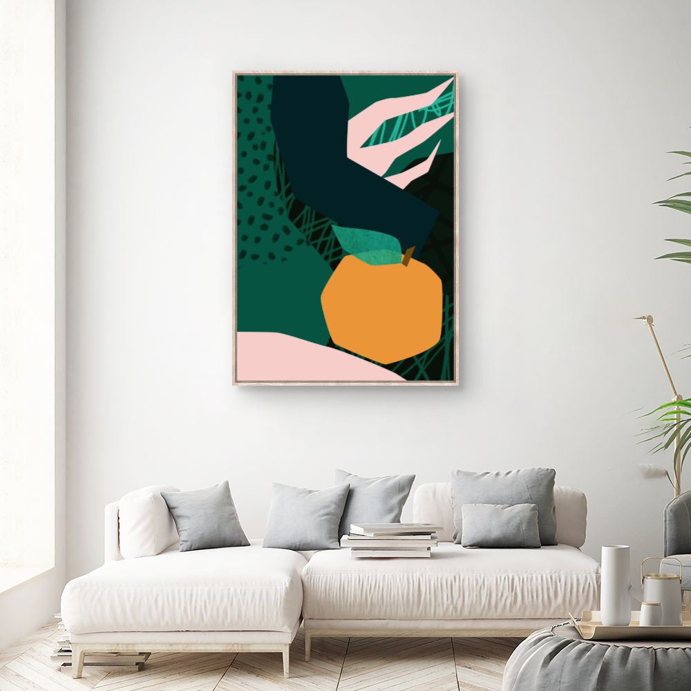 Tableau Nature stylisée moderne