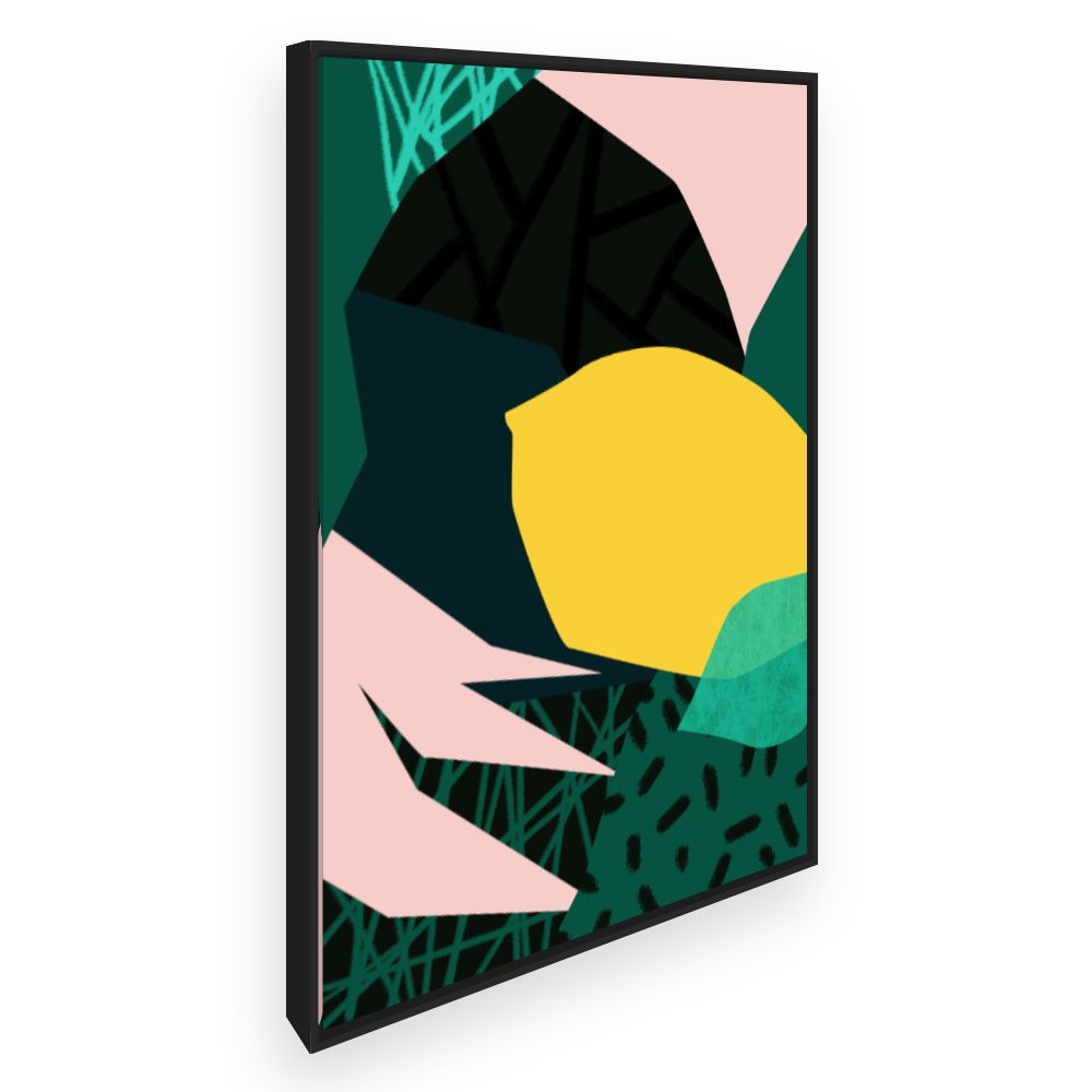 Toile Formes abstraites colorées