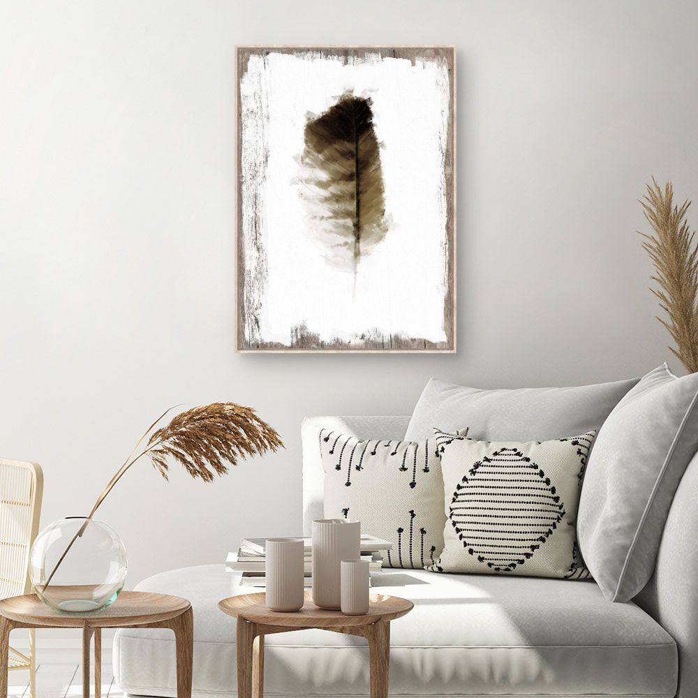 Tableau Plume élégante