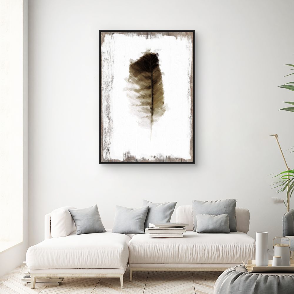 Tableau Plume élégante