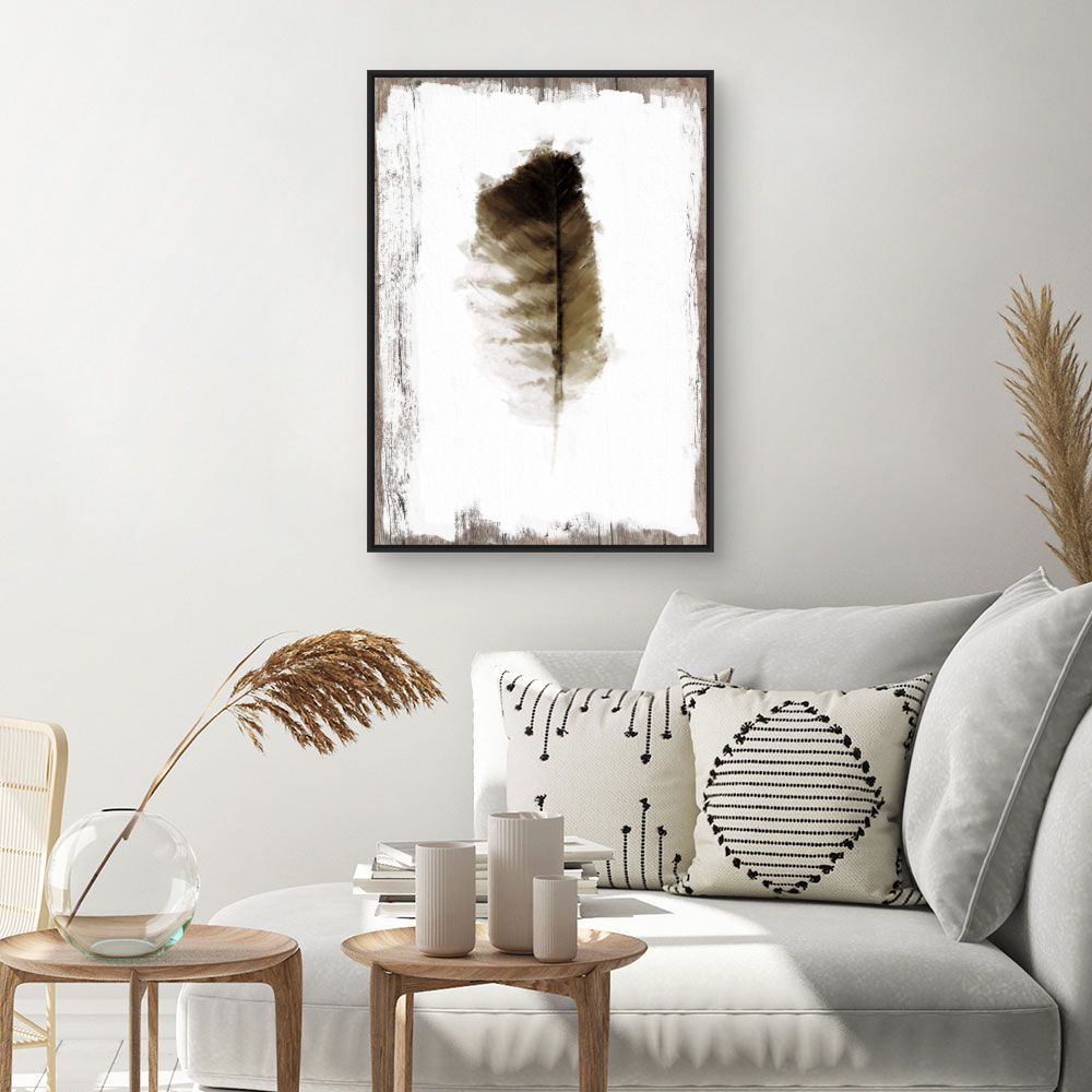 Tableau Plume élégante