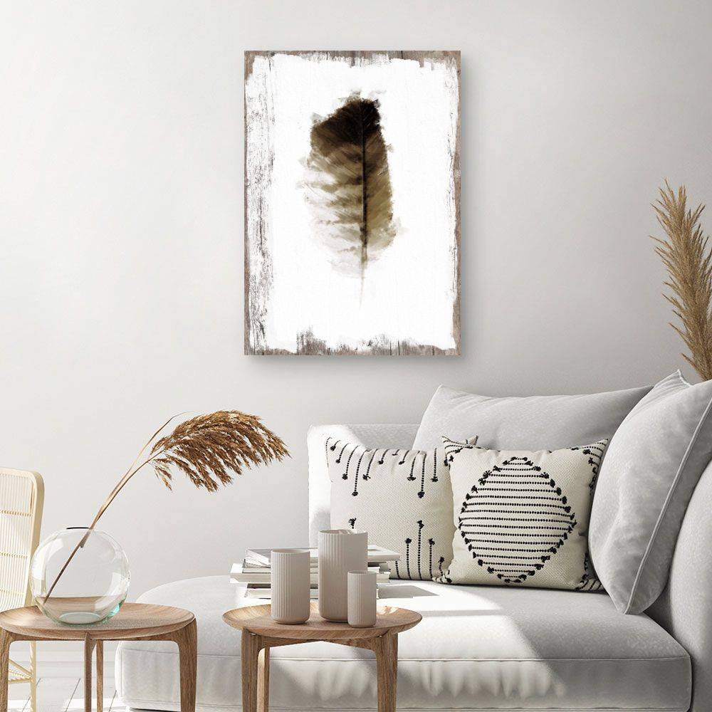 Tableau Plume élégante