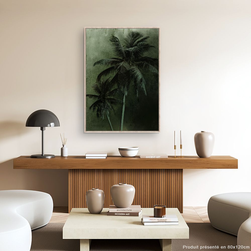 Tableau Palmiers exotiques