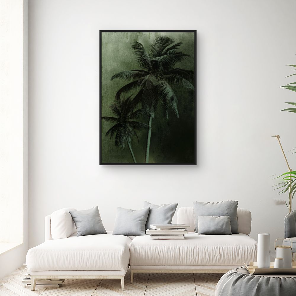 Tableau Palmiers exotiques