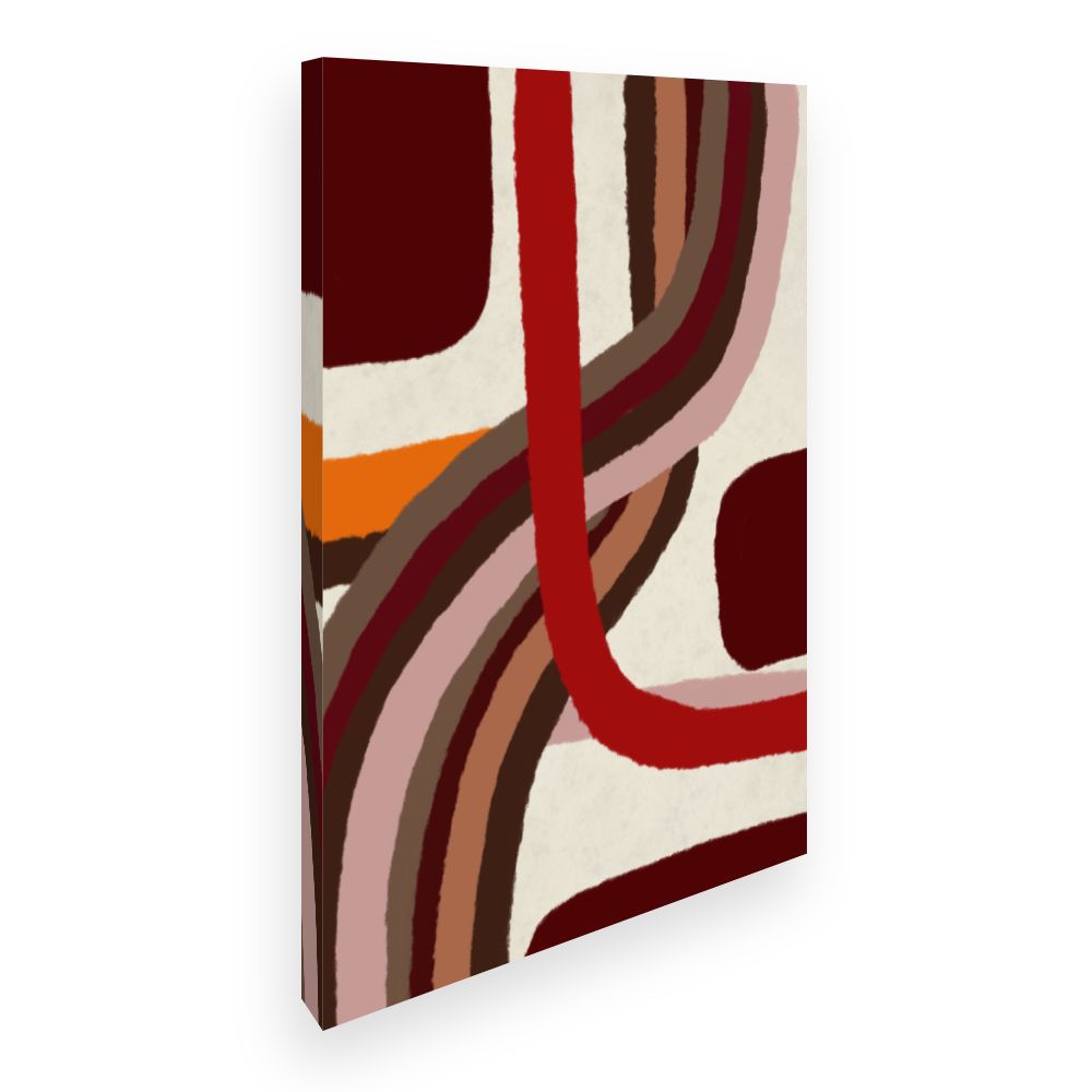 Toile Lignes croisées