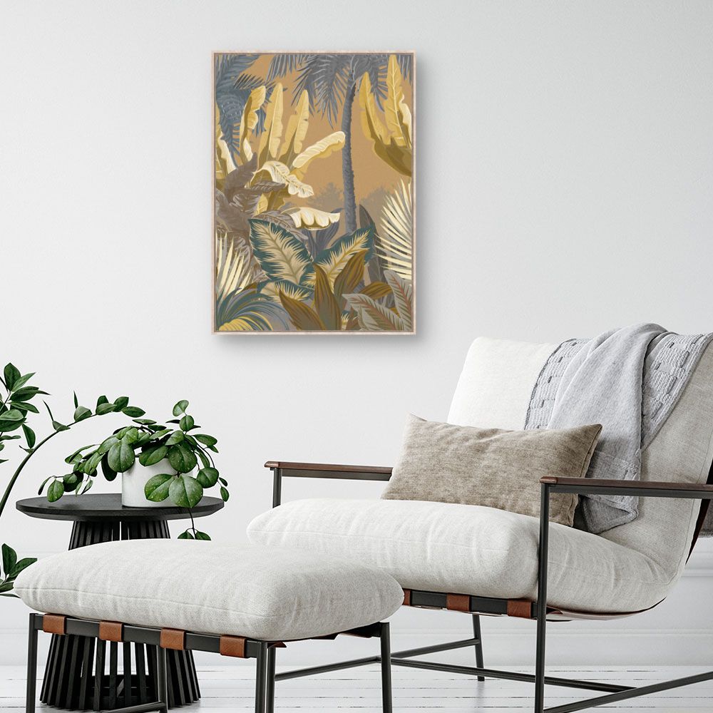 Tableau Feuillage tropical