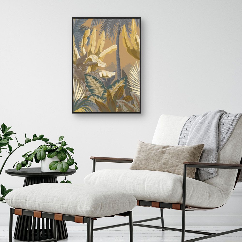 Tableau Feuillage tropical