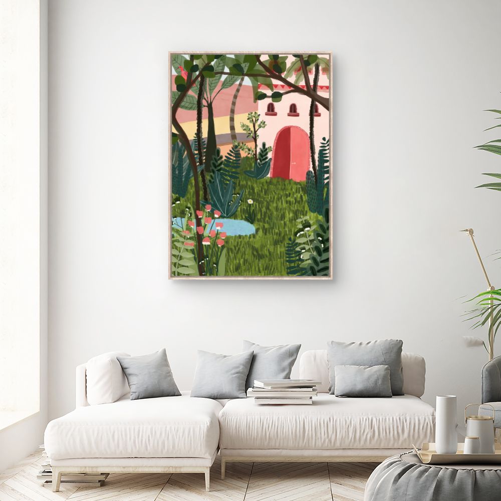 Tableau Jardin enchanteur