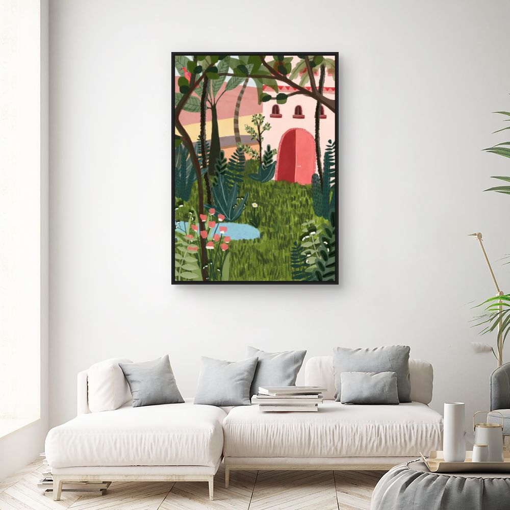 Tableau Jardin enchanteur