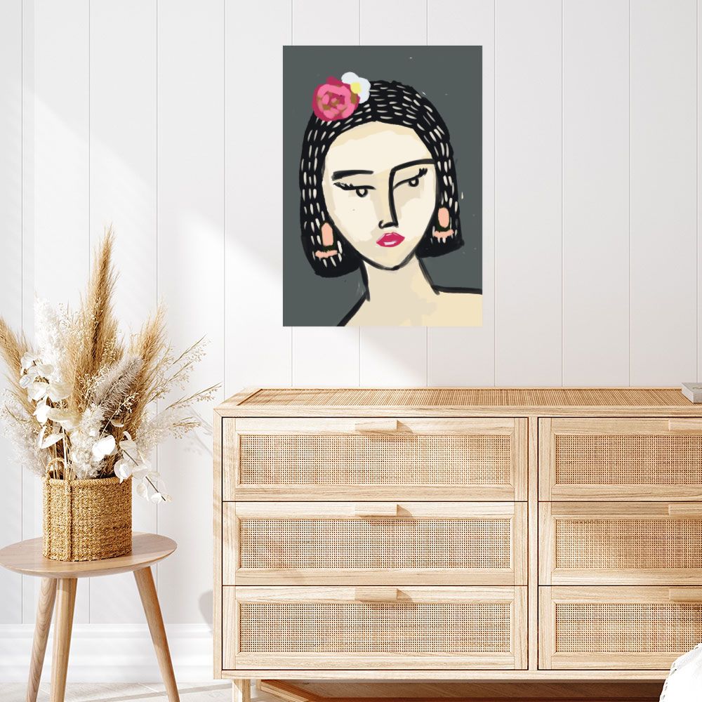 Affiche Portrait élégant