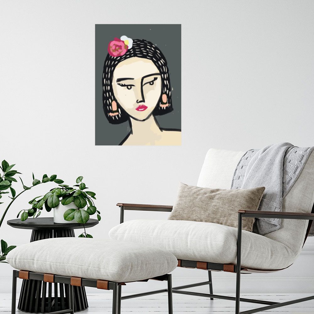 Affiche Portrait élégant