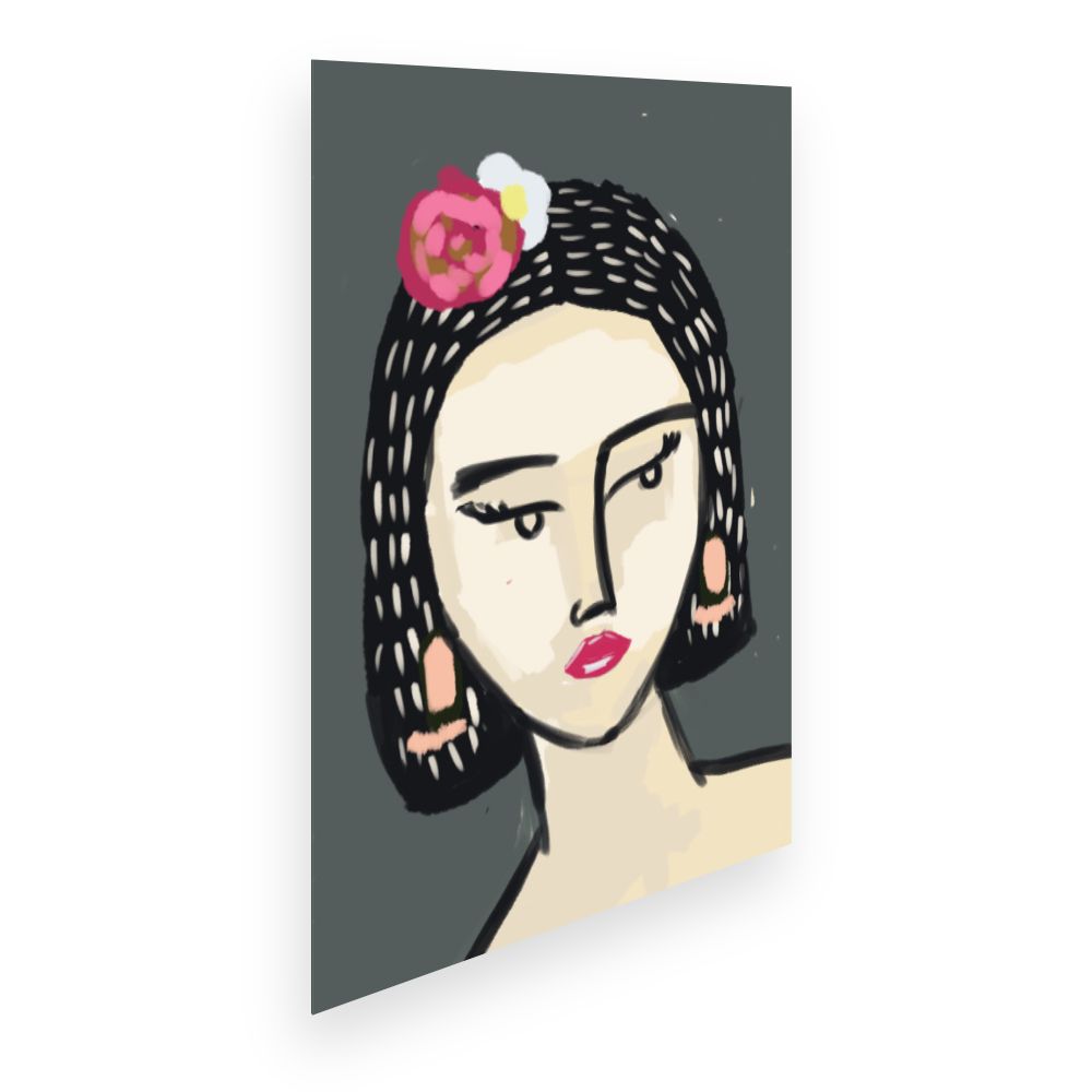 Affiche Portrait élégant