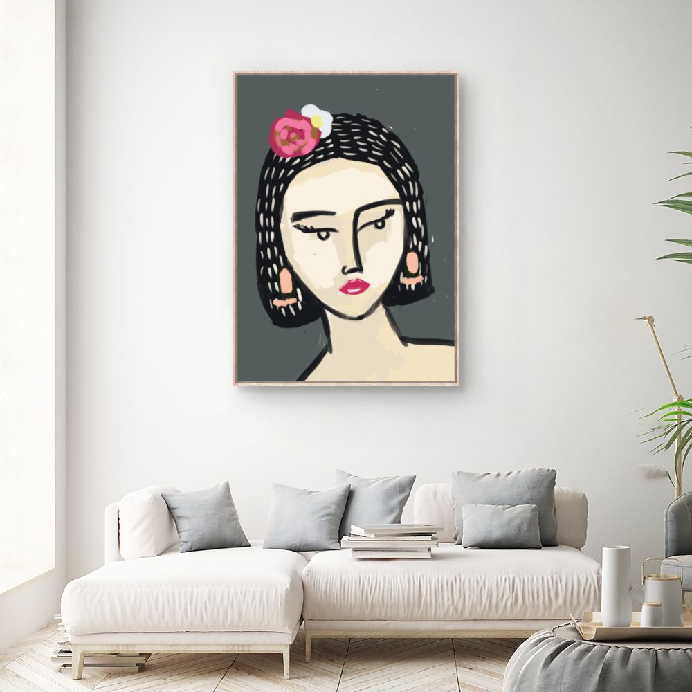 Tableau Portrait élégant