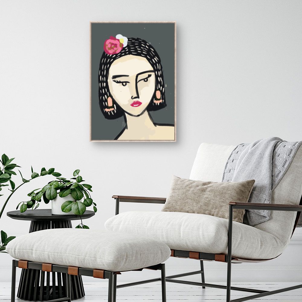 Tableau Portrait élégant