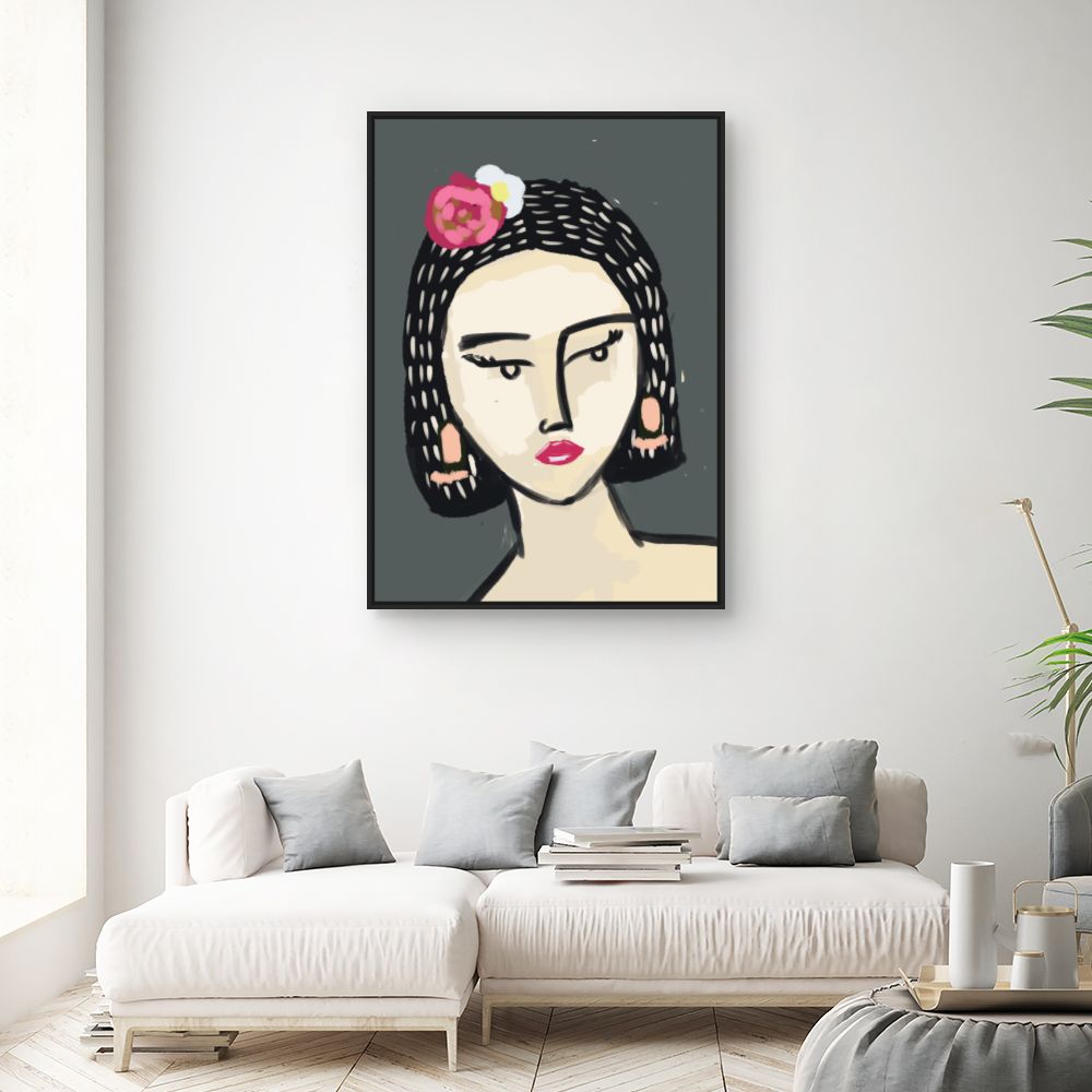 Tableau Portrait élégant