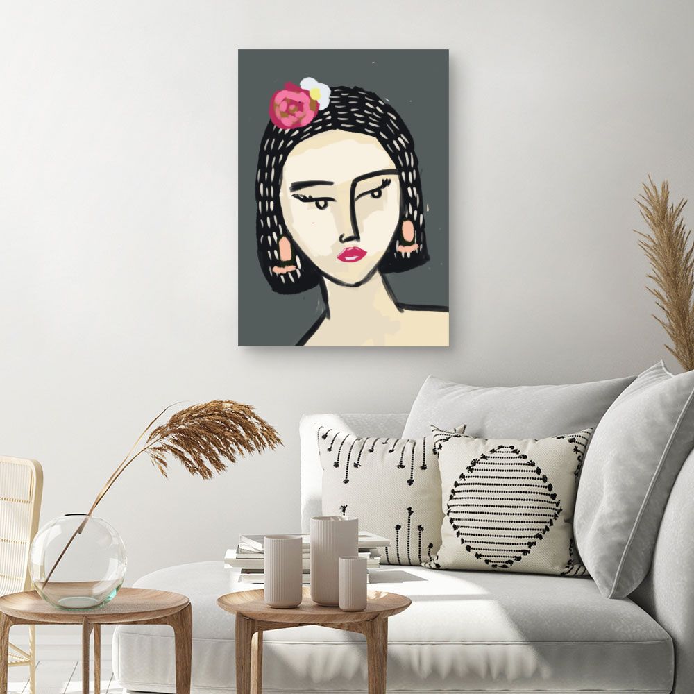 Tableau Portrait élégant