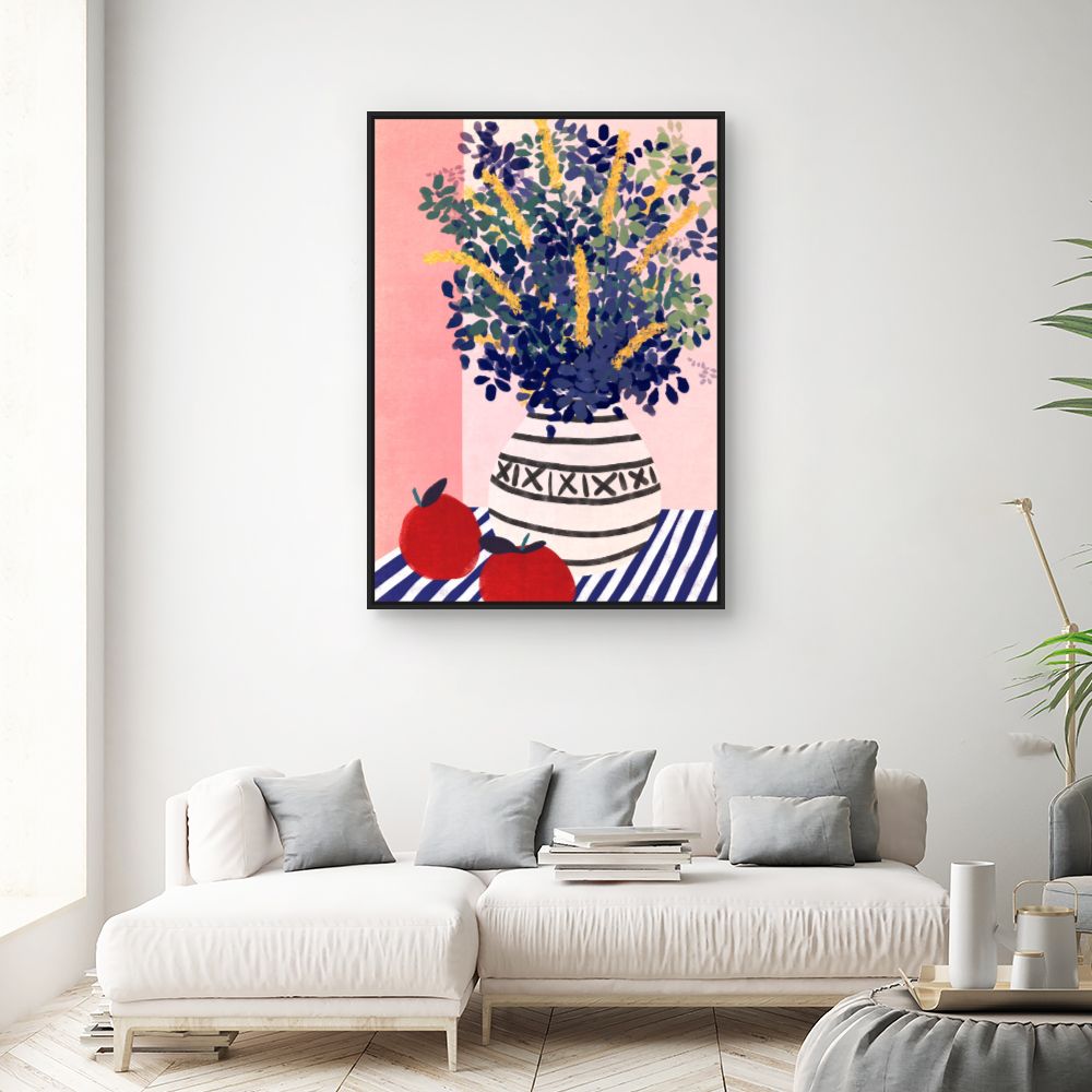 Toile Élégante nature morte