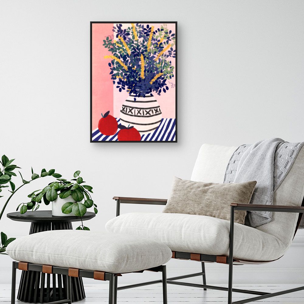 Toile Élégante nature morte