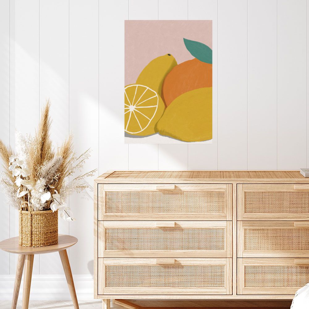 Affiche Fruits vibrants