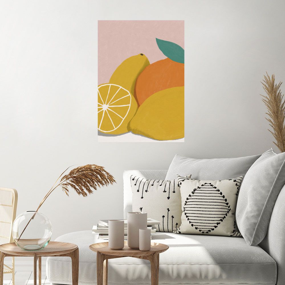 Affiche Fruits vibrants