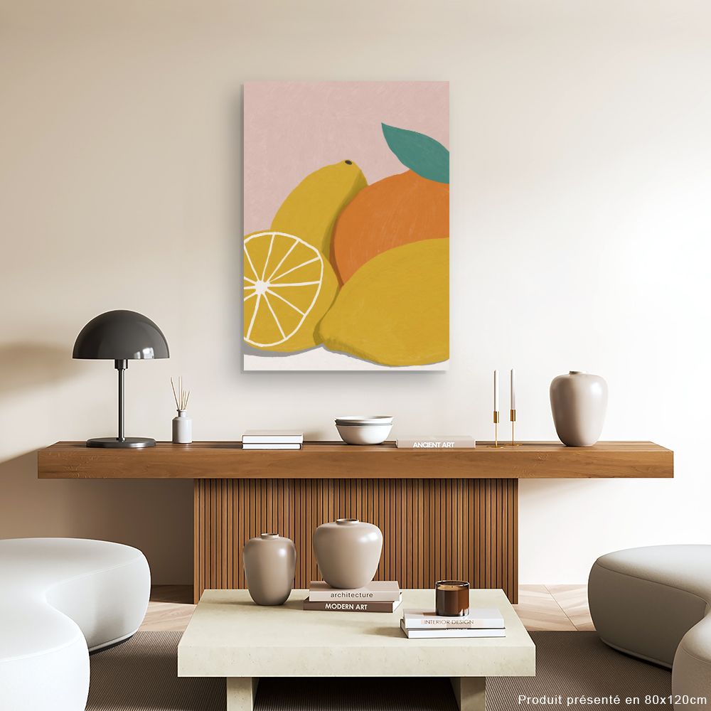 Tableau Fruits colorés