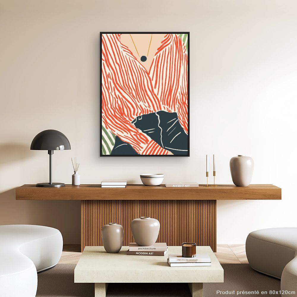 Tableau Rayures élégantes