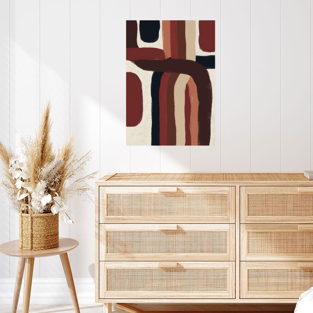 Affiche Lignes artistiques modernes