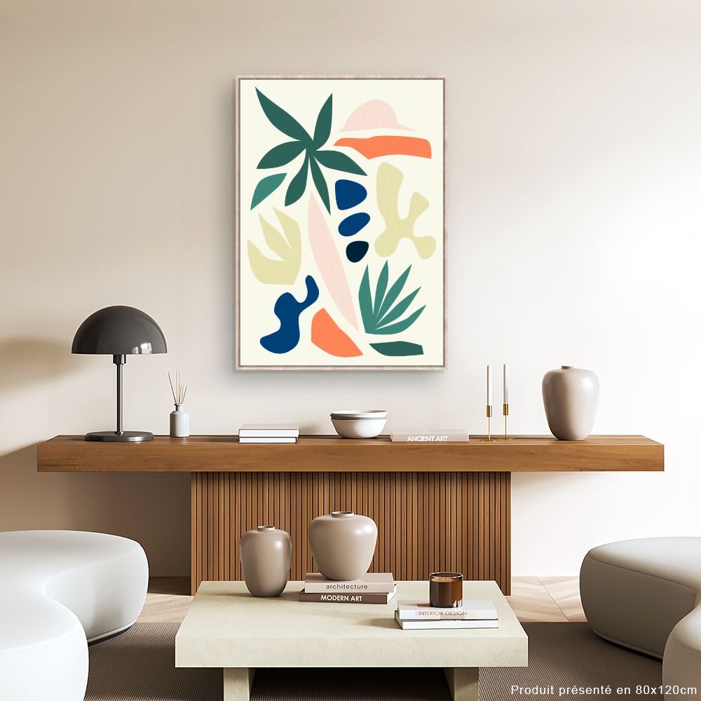 Tableau Formes végétales vivantes