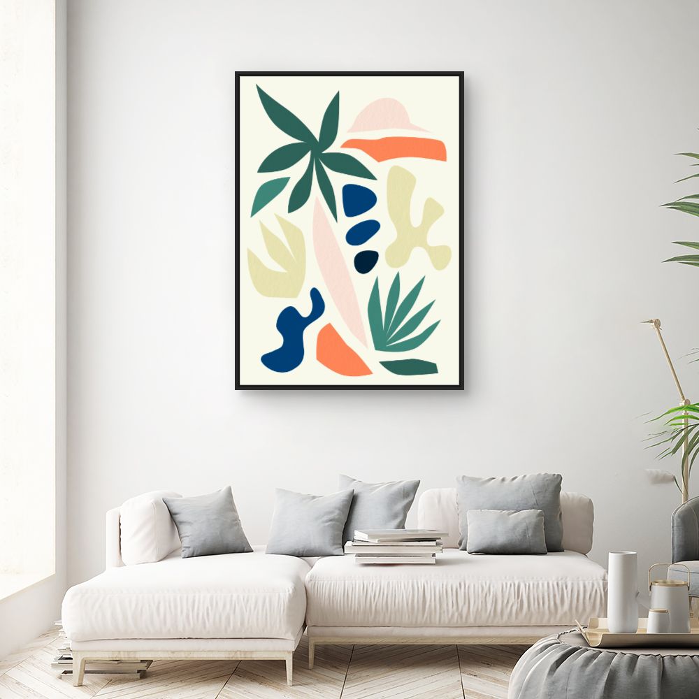 Tableau Formes végétales vivantes