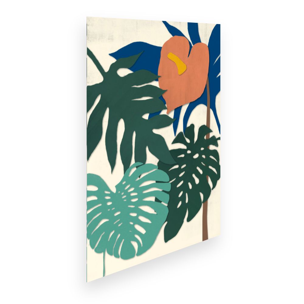 Affiche Feuillage exotique