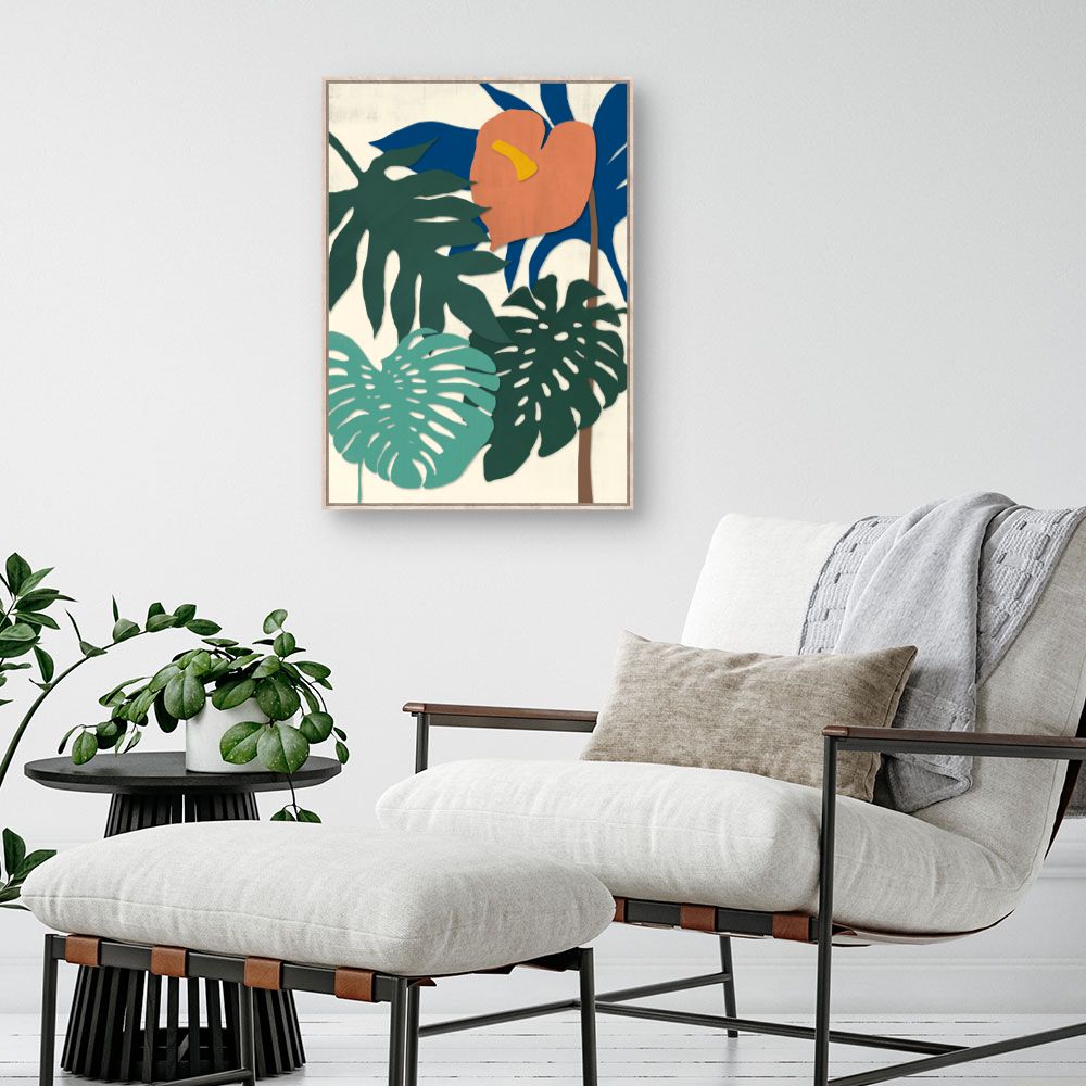 Tableau Feuillage tropical