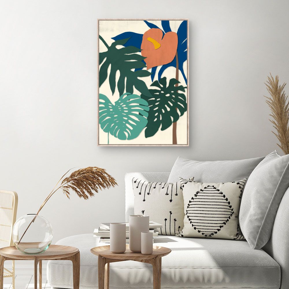 Tableau Feuillage tropical