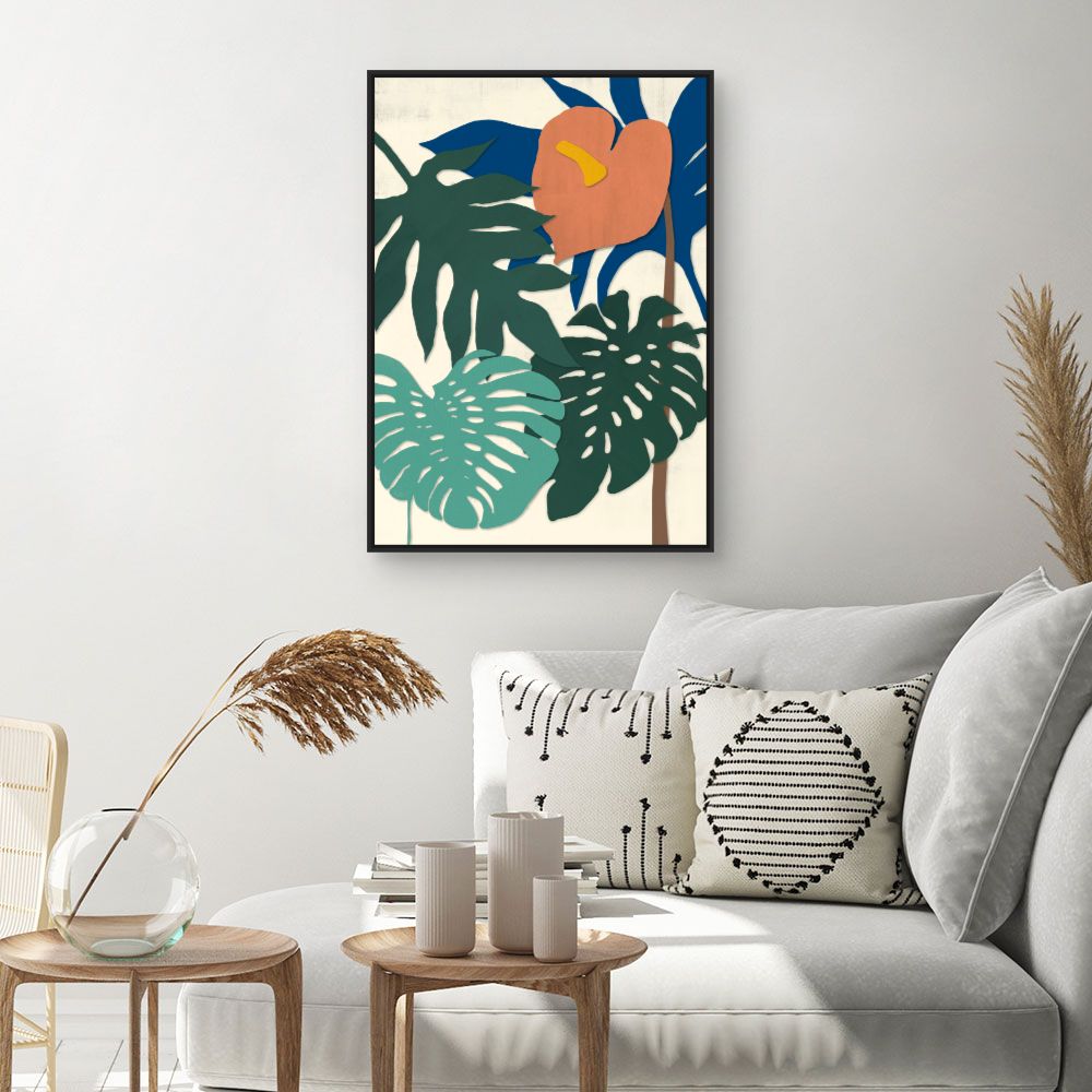 Tableau Feuillage tropical