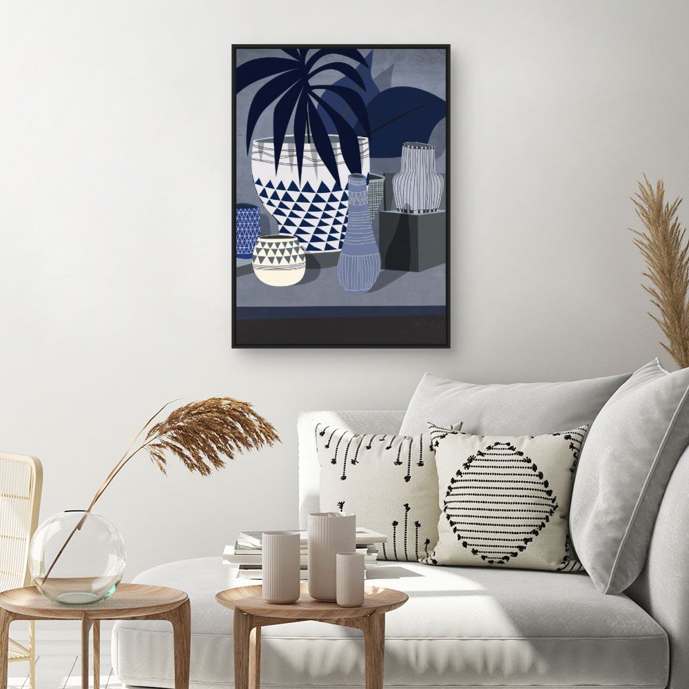 Tableau Vases géométriques élégants