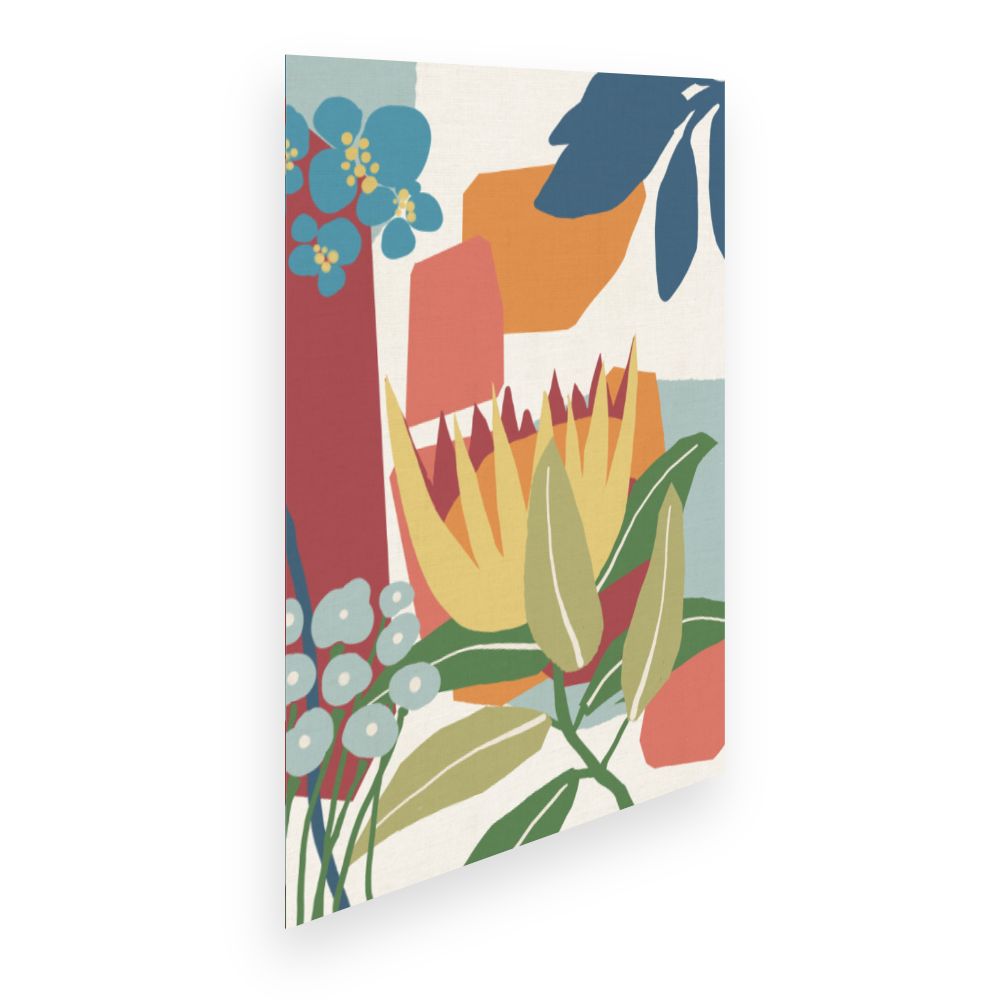 Affiche Fleurs abstraites élégantes