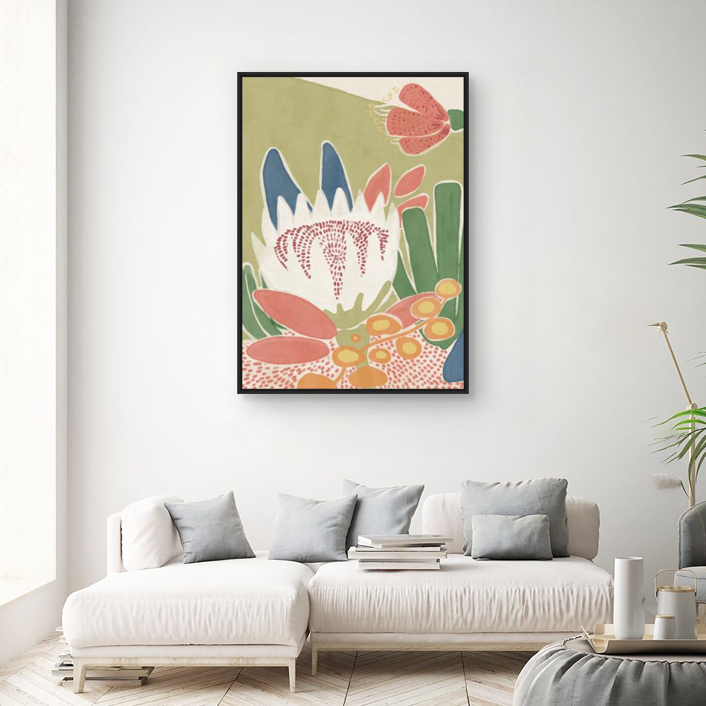 Tableau Fleurs exotiques