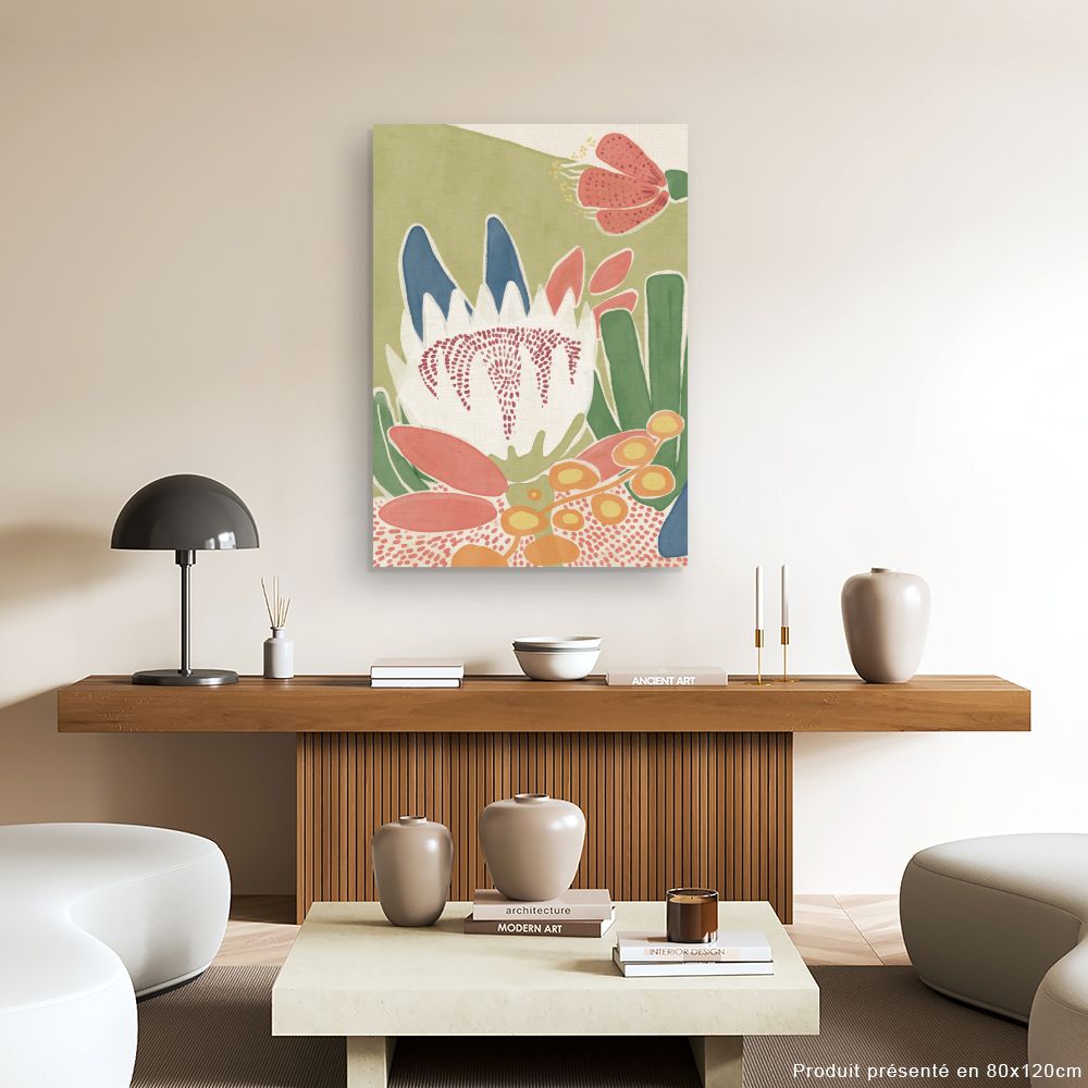Tableau Fleurs exotiques