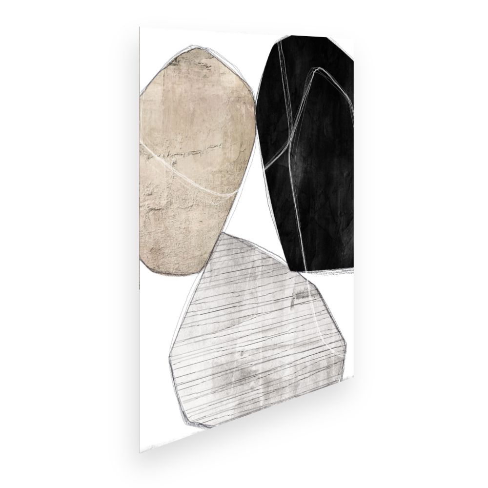 Affiche Formes abstraites élégantes