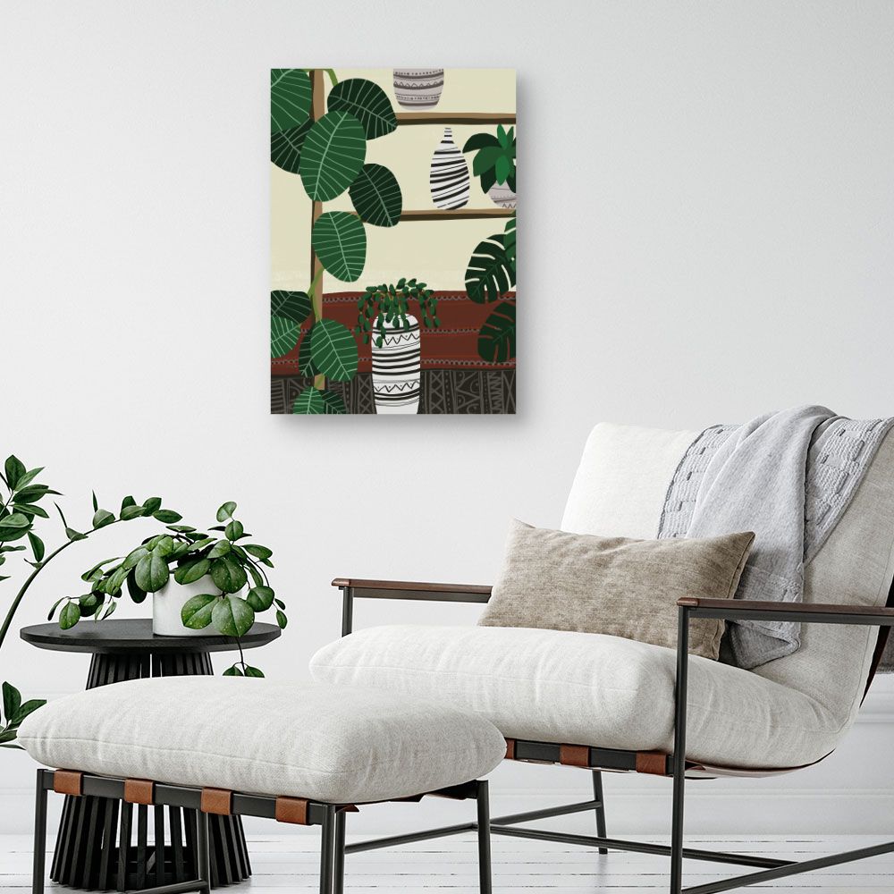 Tableau Plantes et vases