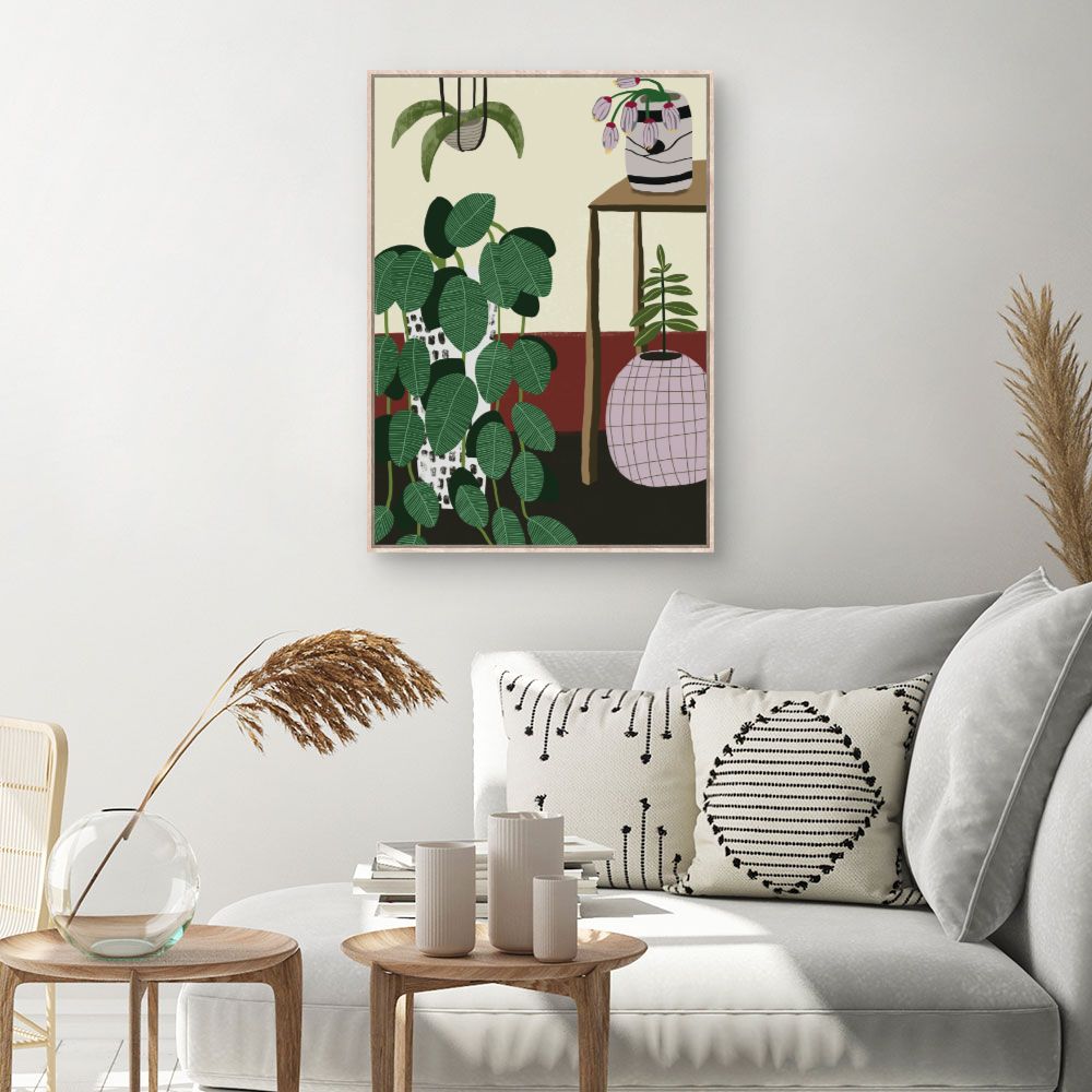 Tableau Plantes luxuriantes