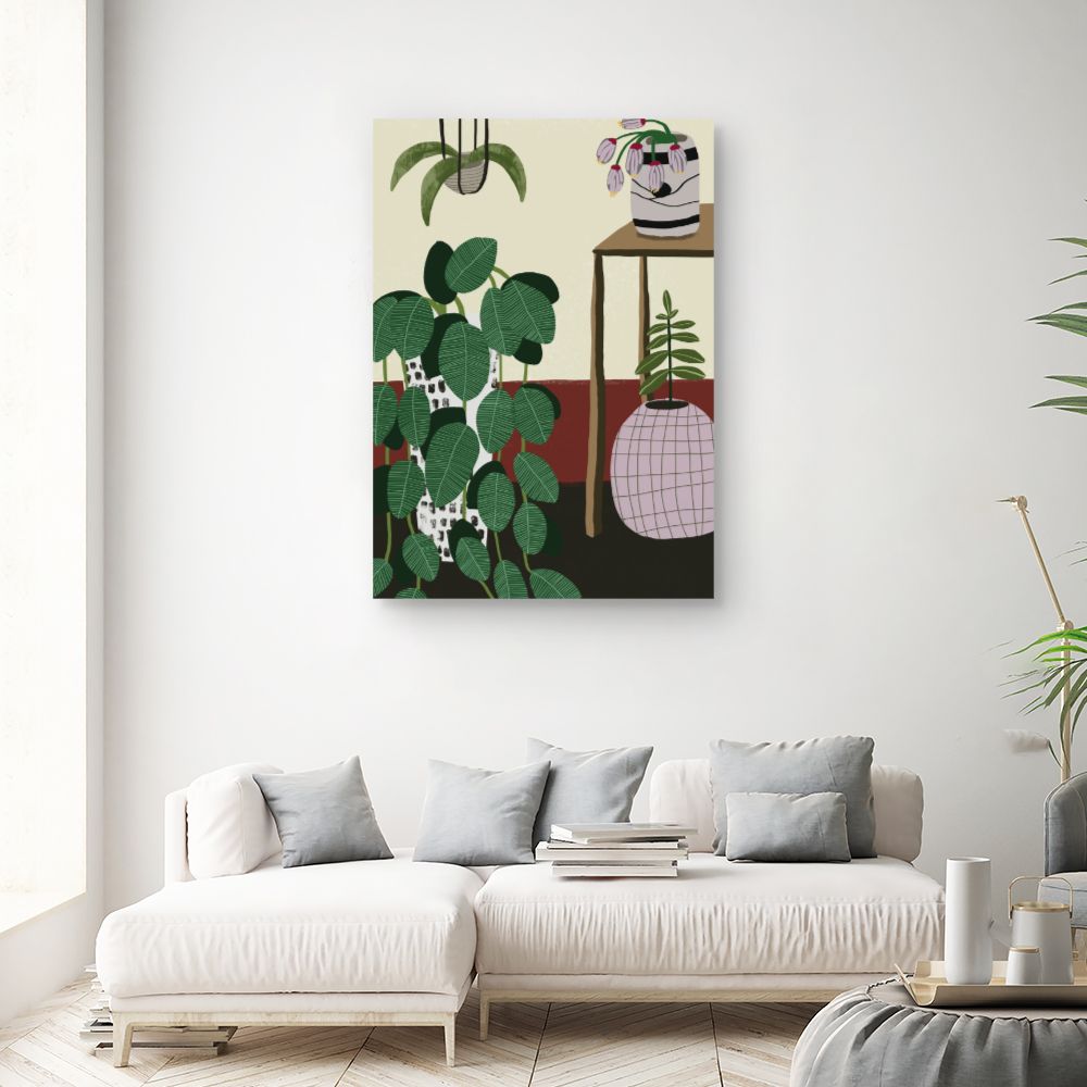 Tableau Plantes luxuriantes