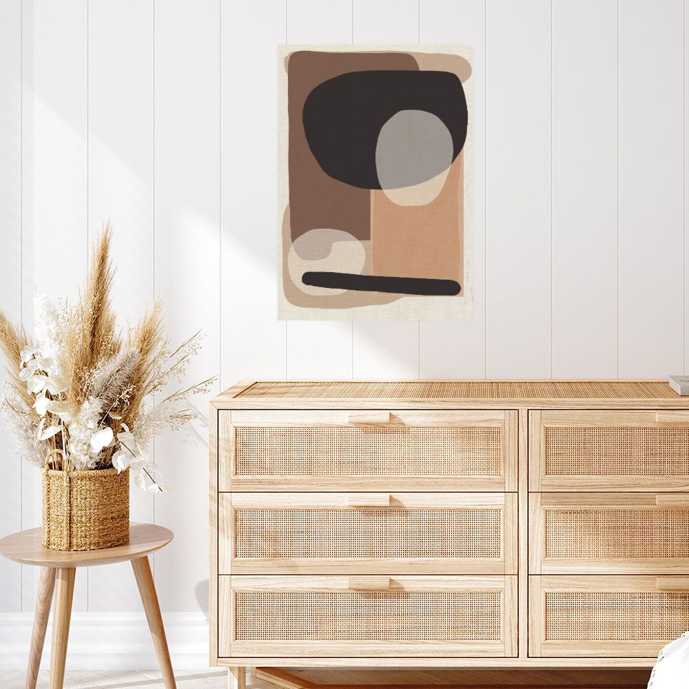 Affiche Formes abstraites élégantes