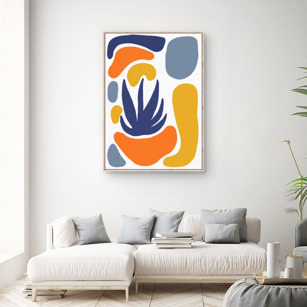 Tableau Formes organiques abstraites