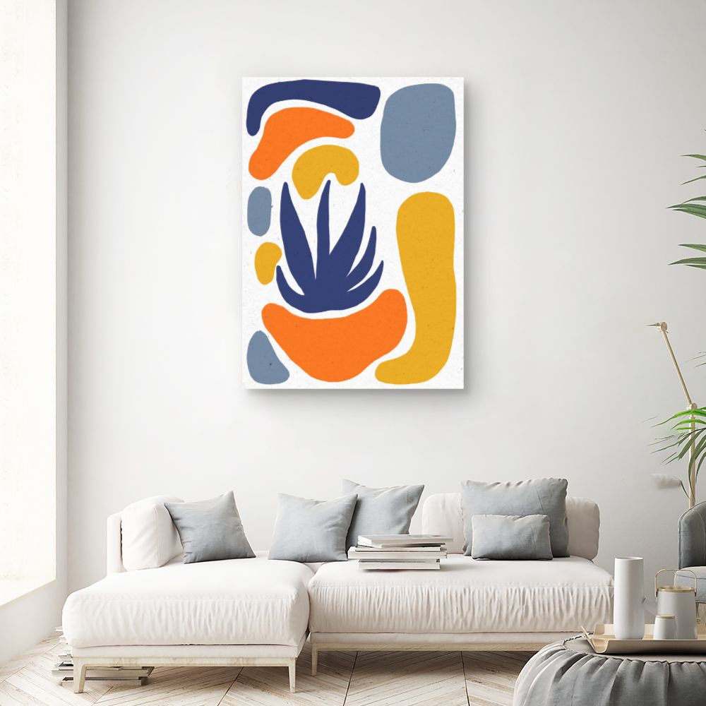 Tableau Formes organiques abstraites