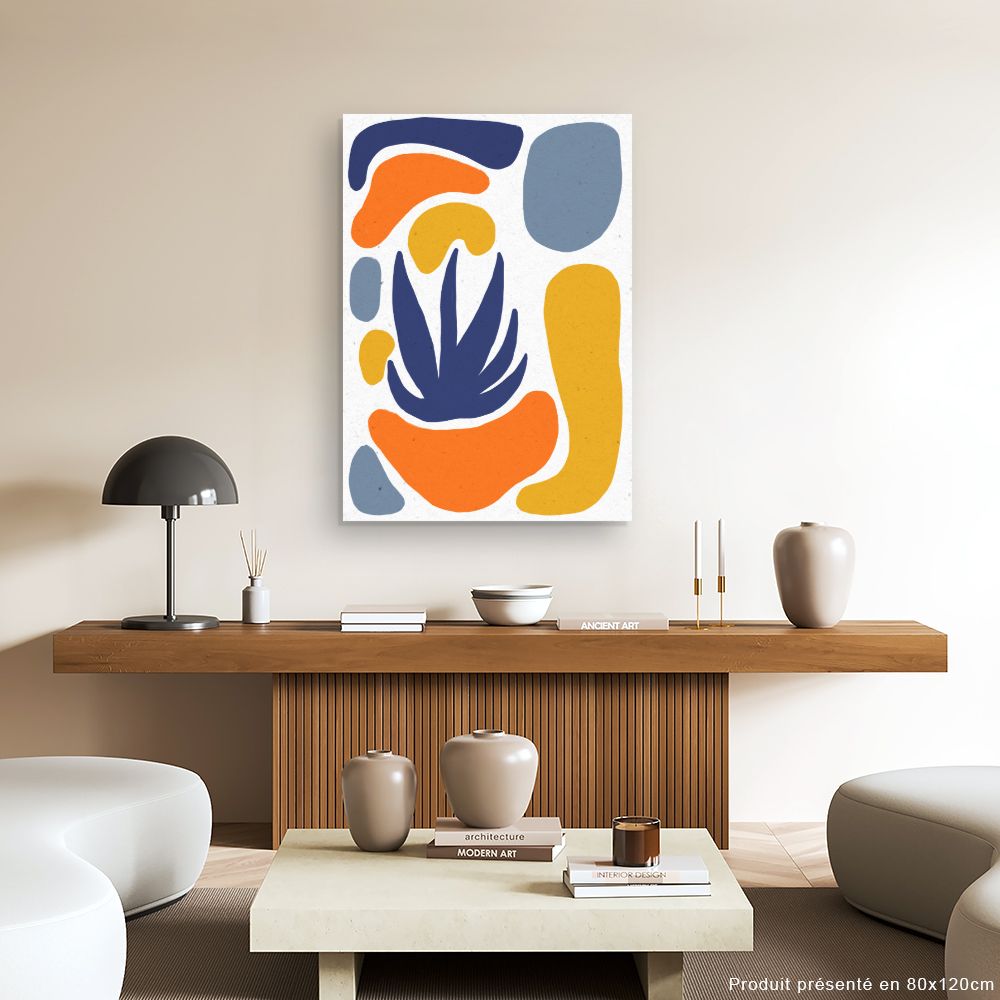 Tableau Formes organiques abstraites