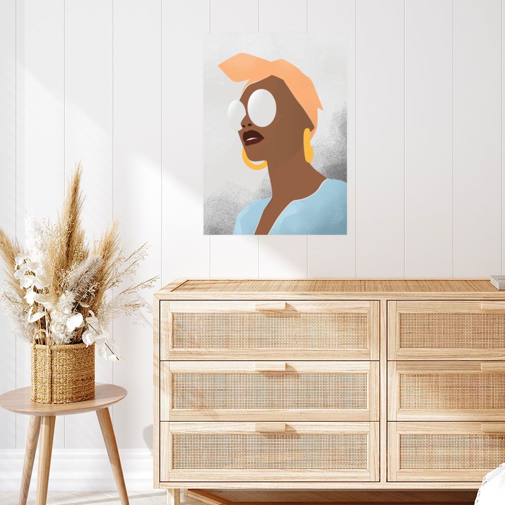 Affiche Portrait élégant